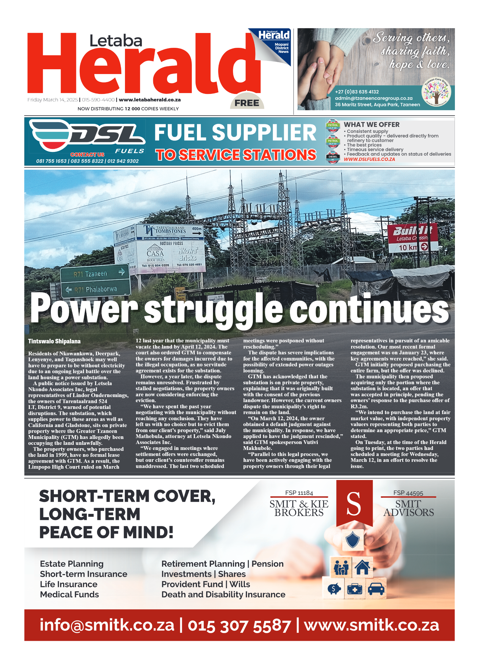 Letaba Herald page 1