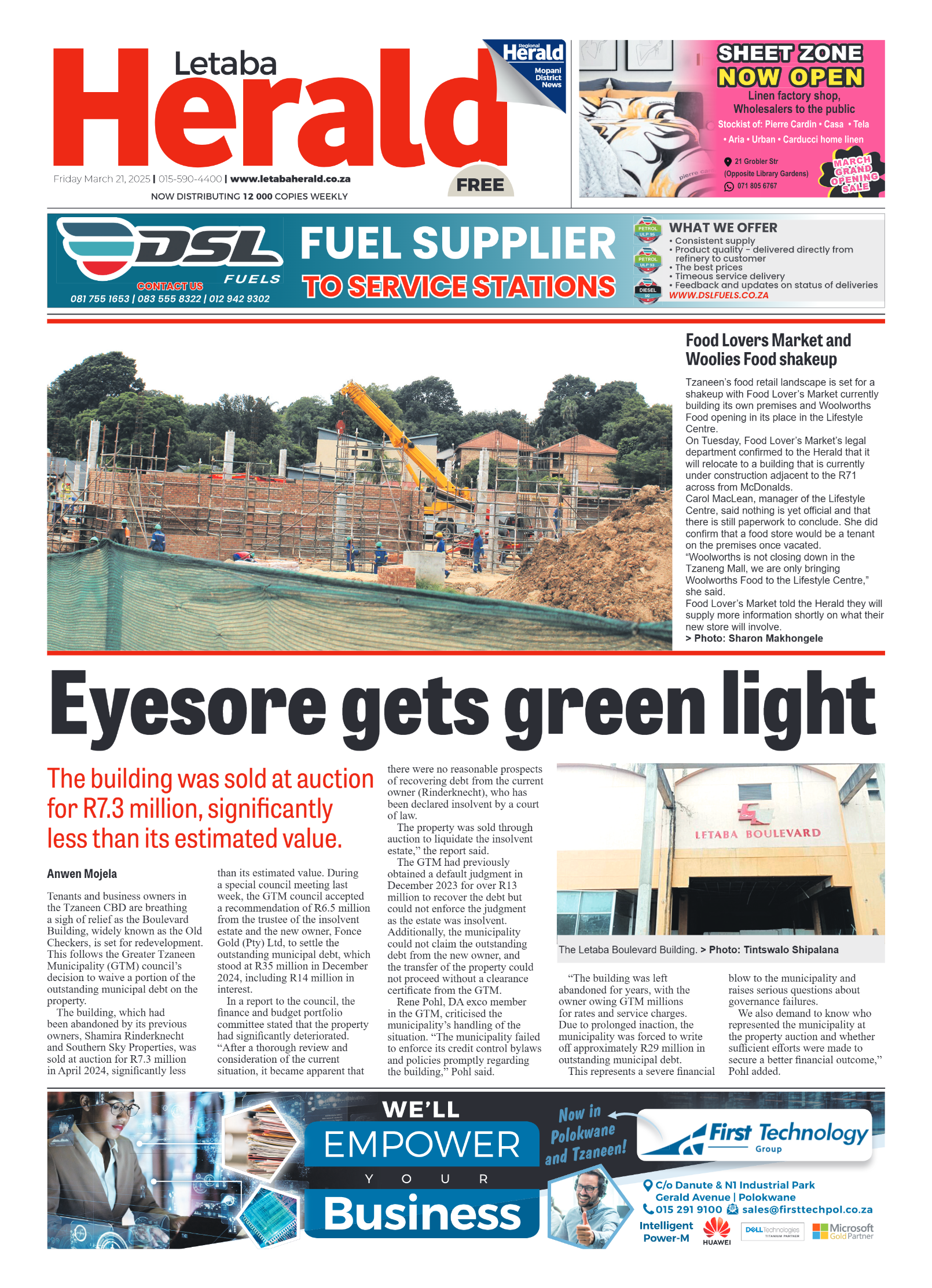 Letaba Herald page 1