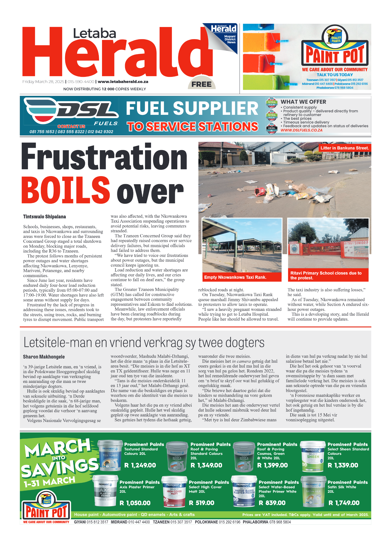 Letaba Herald page 1