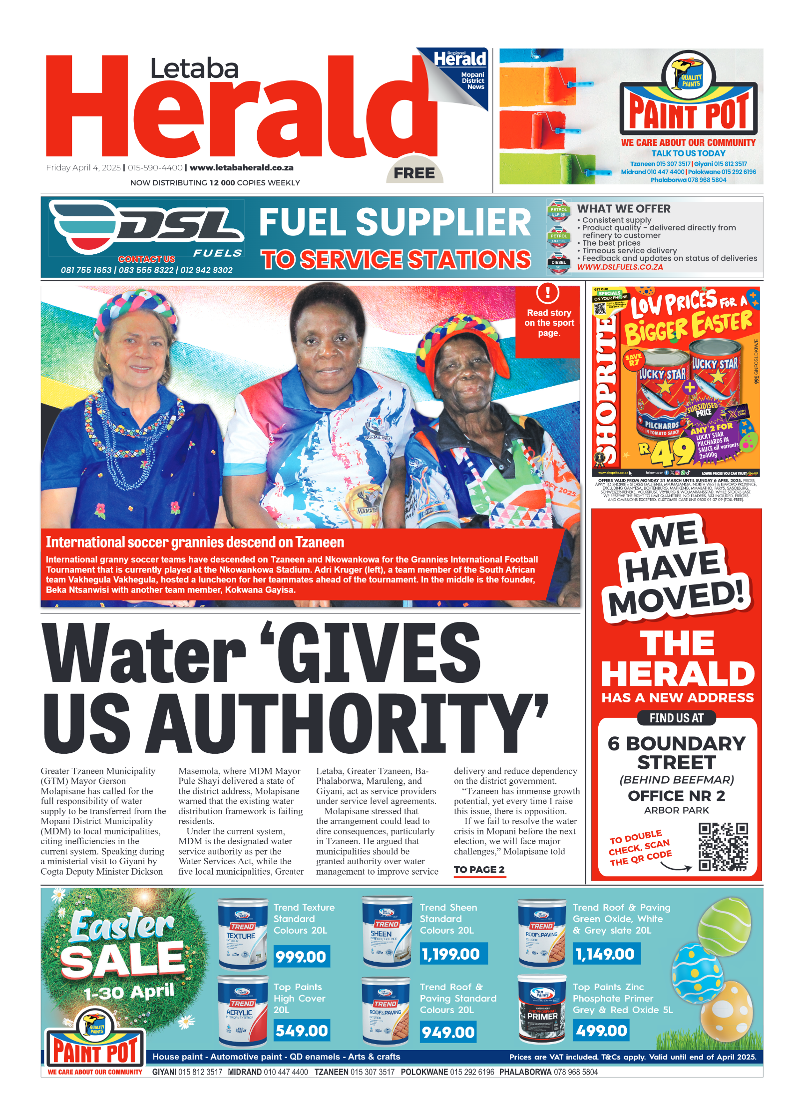 Letaba Herald page 1
