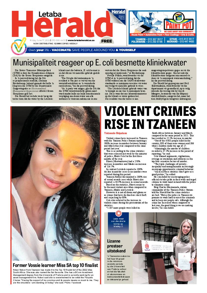 Letaba Herald page 1