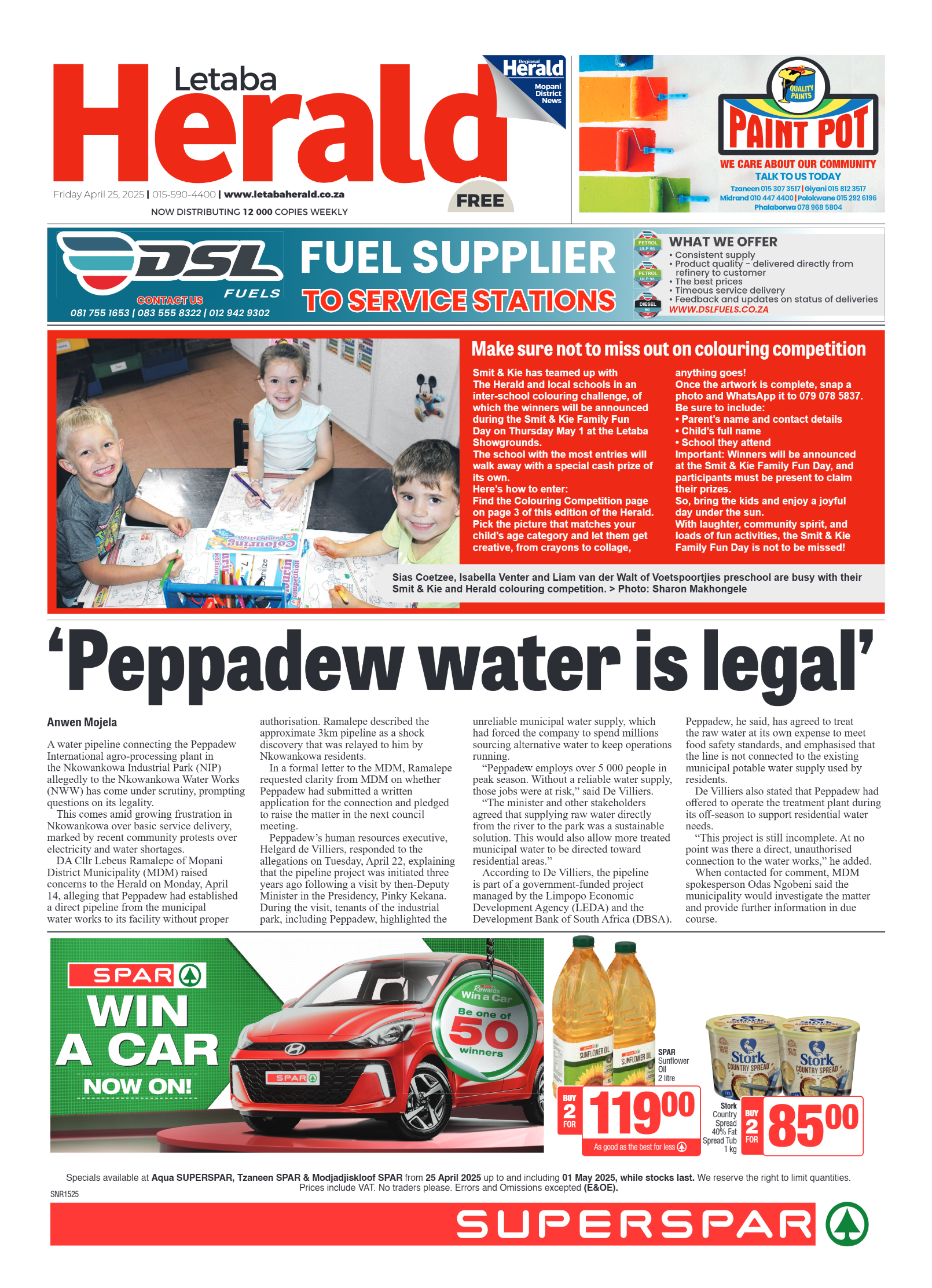 Letaba Herald page 1