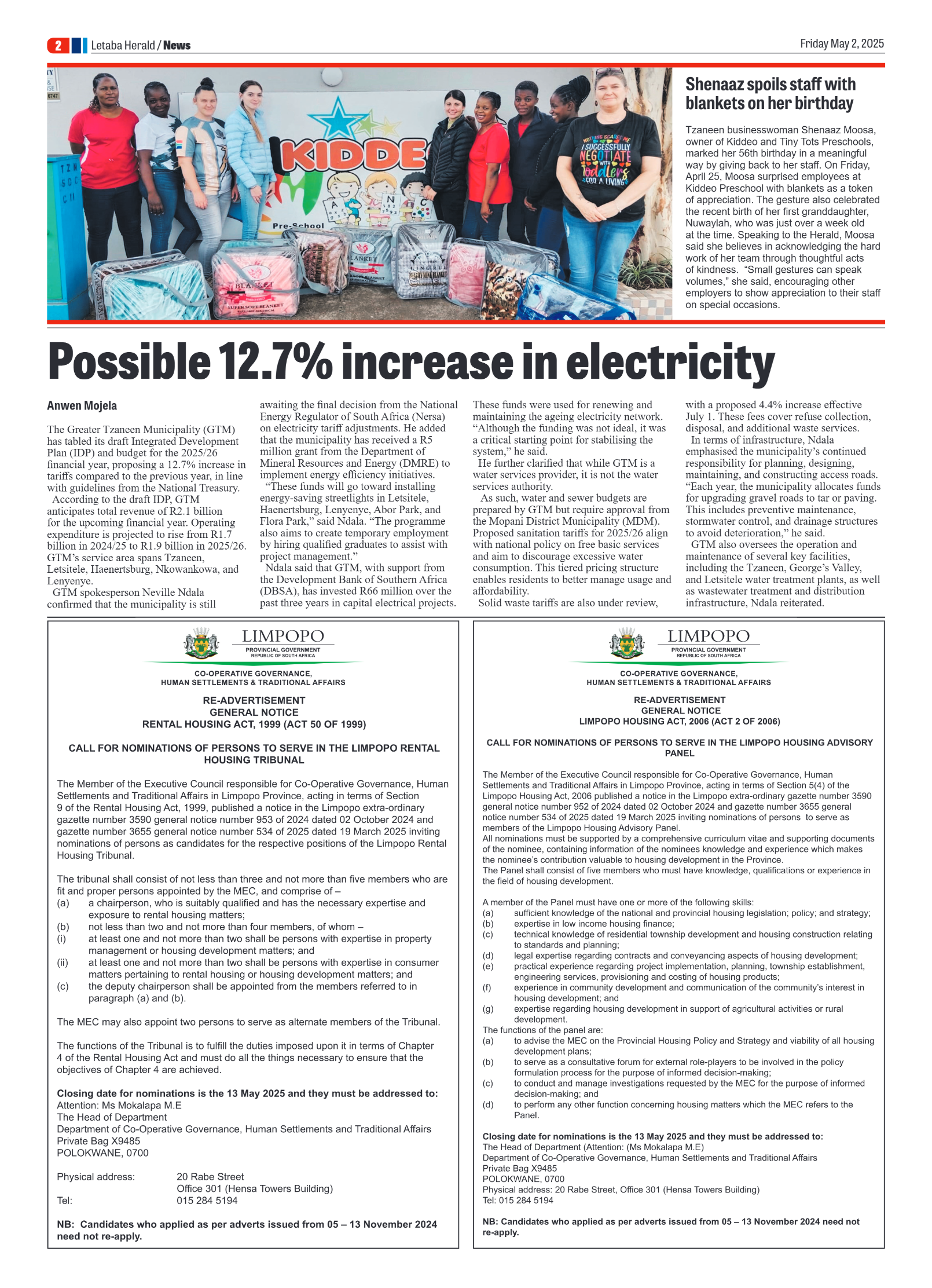 Letaba Herald page 2