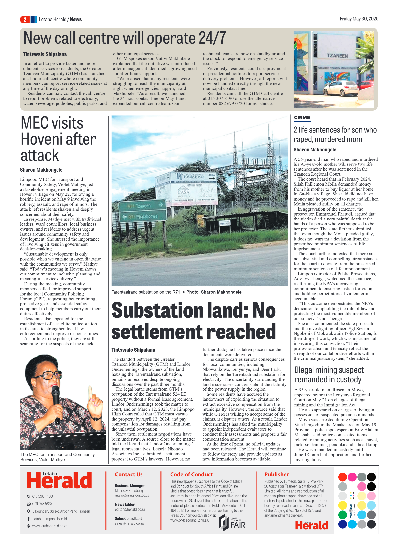 Letaba Herald page 2