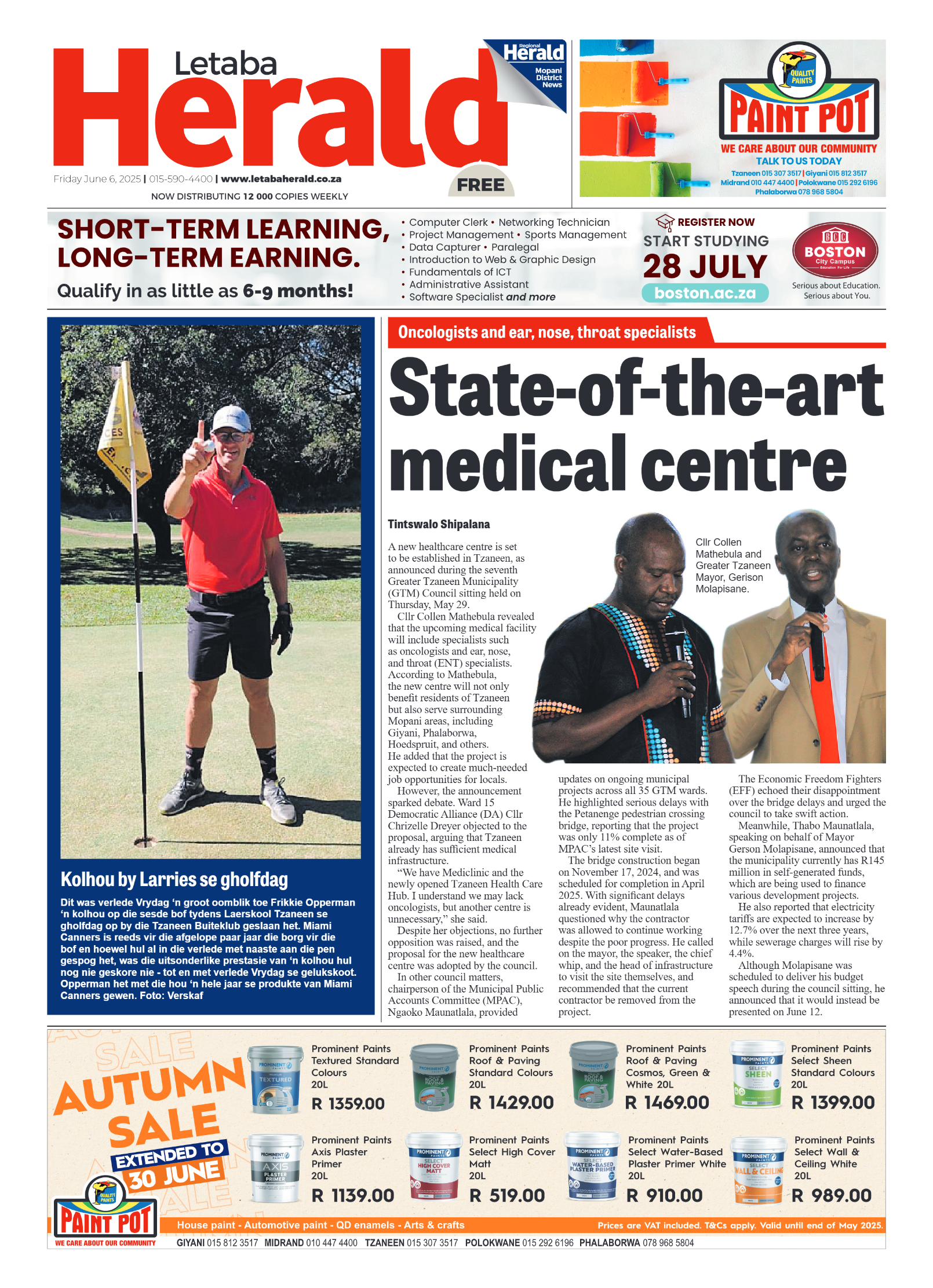 Letaba Herald page 1