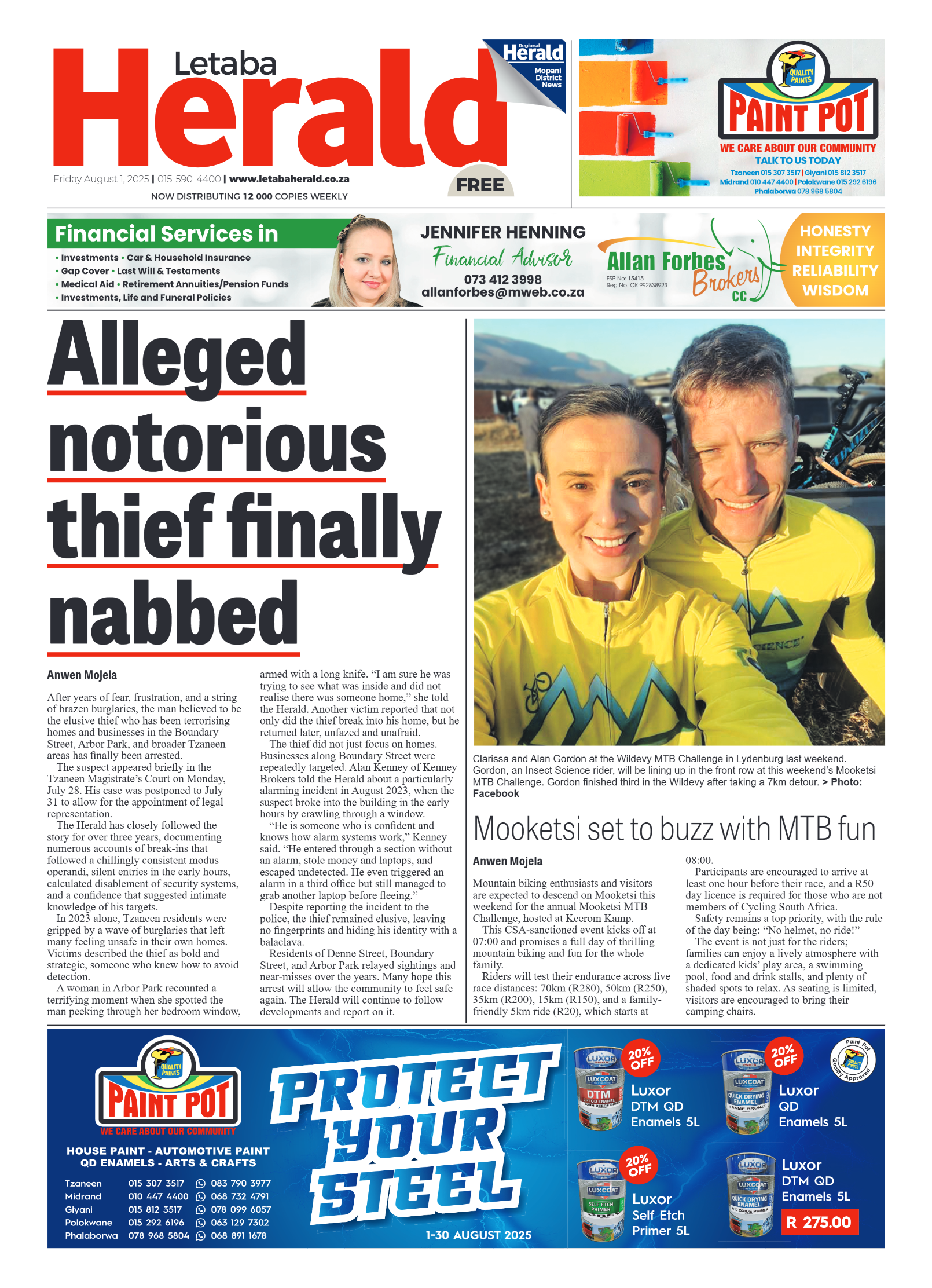 Letaba Herald page 1