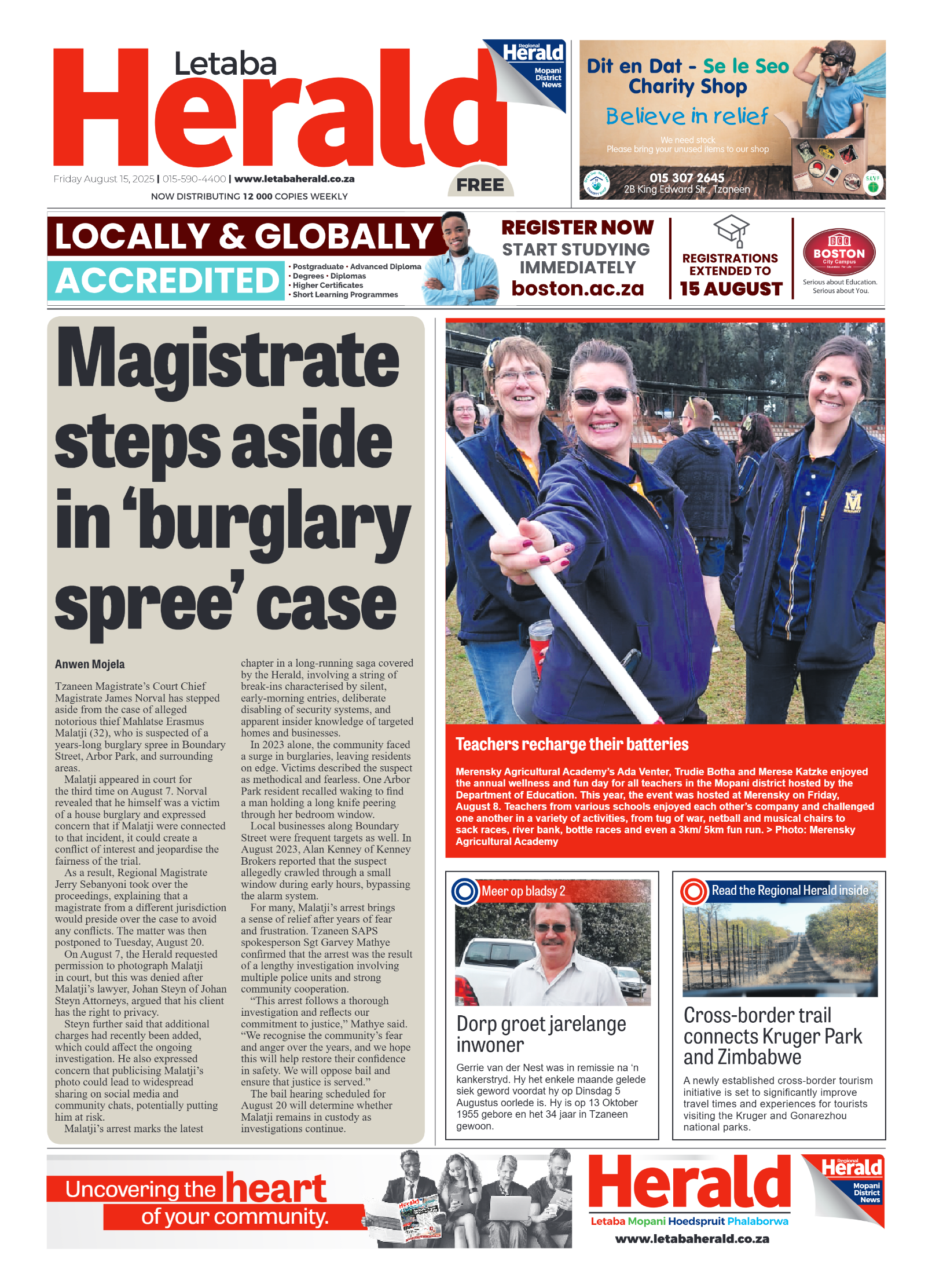 Letaba Herald page 1