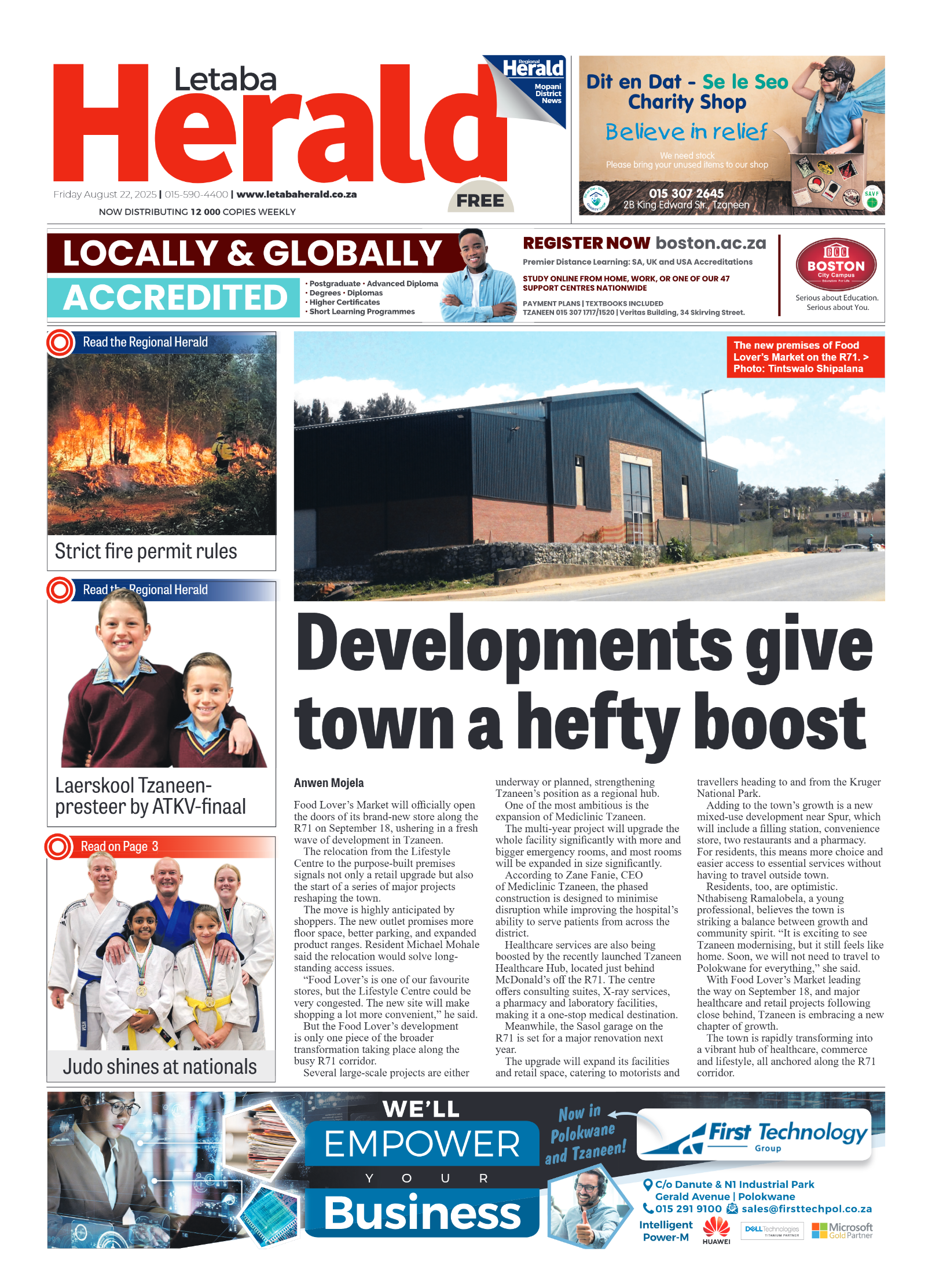 Letaba Herald page 1