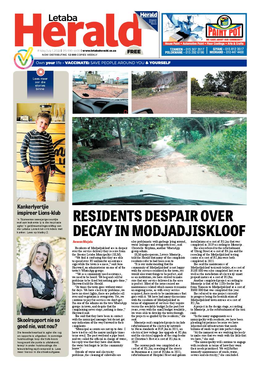 Letaba Herald page 1