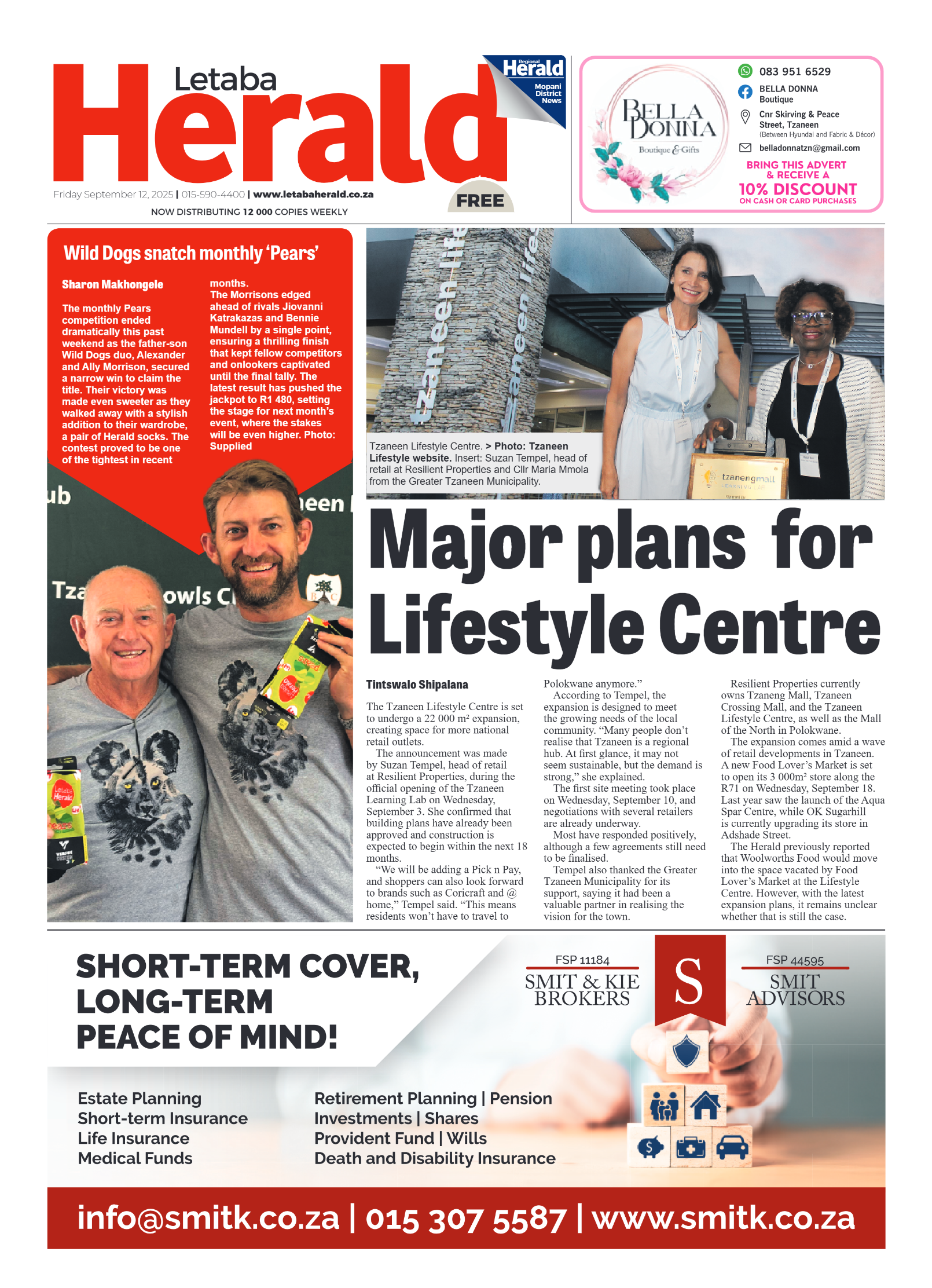 Letaba Herald page 1