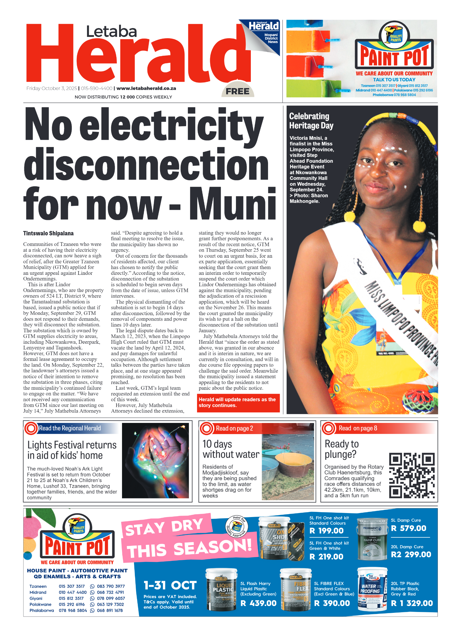Letaba Herald page 1