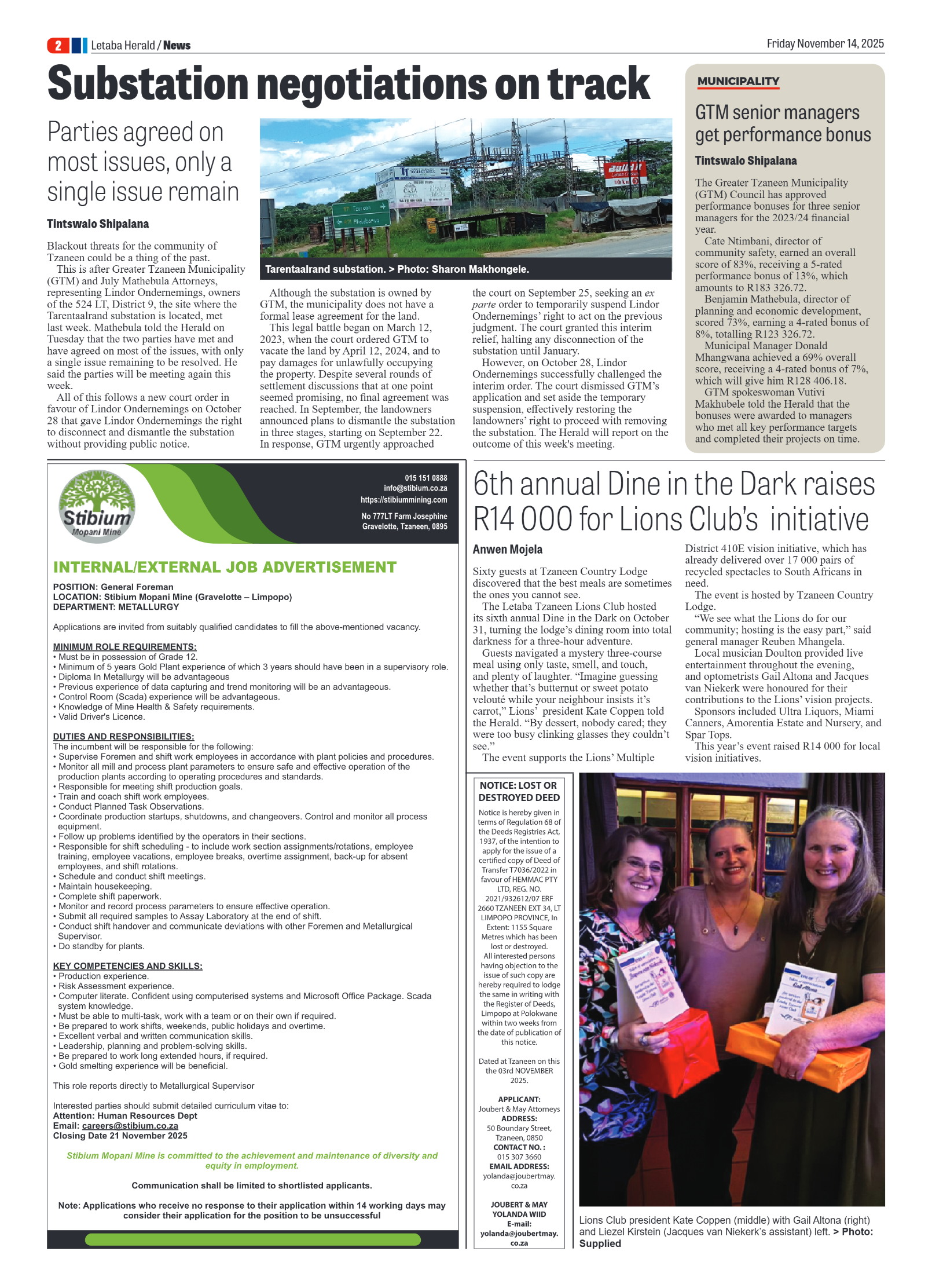 Letaba Herald page 2
