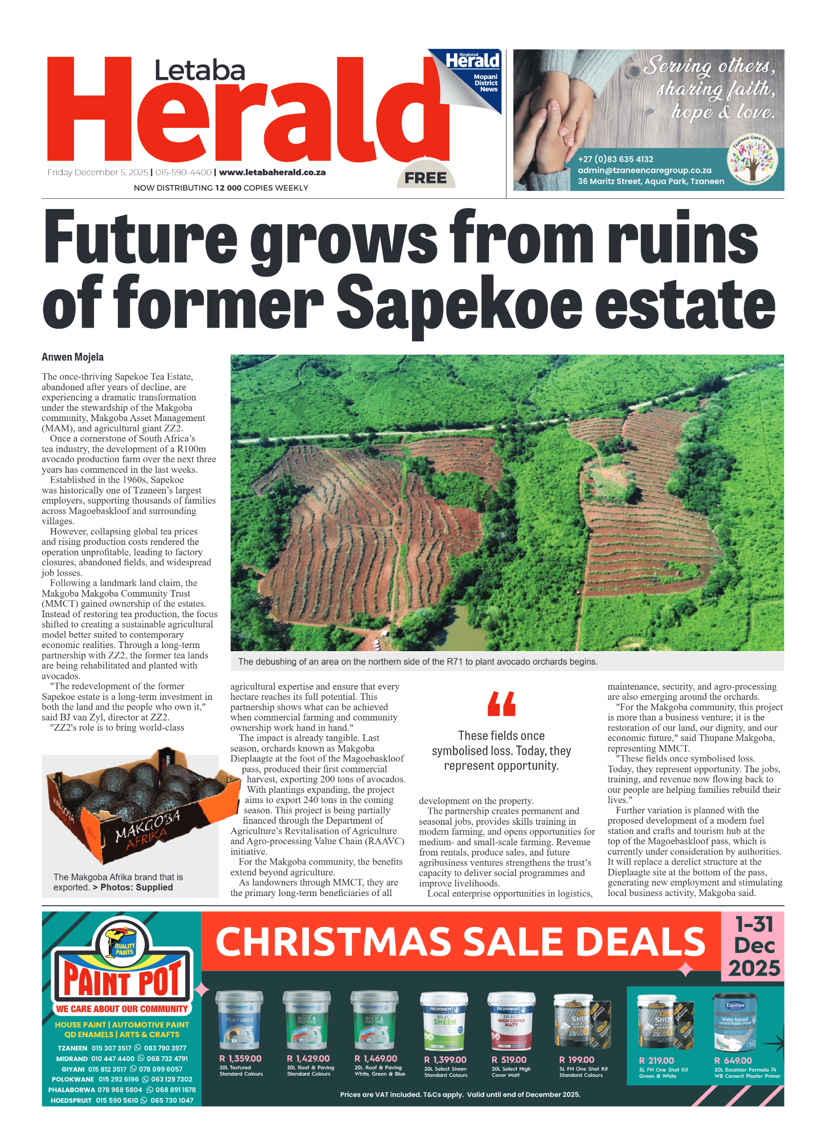 Letaba Herald page 1
