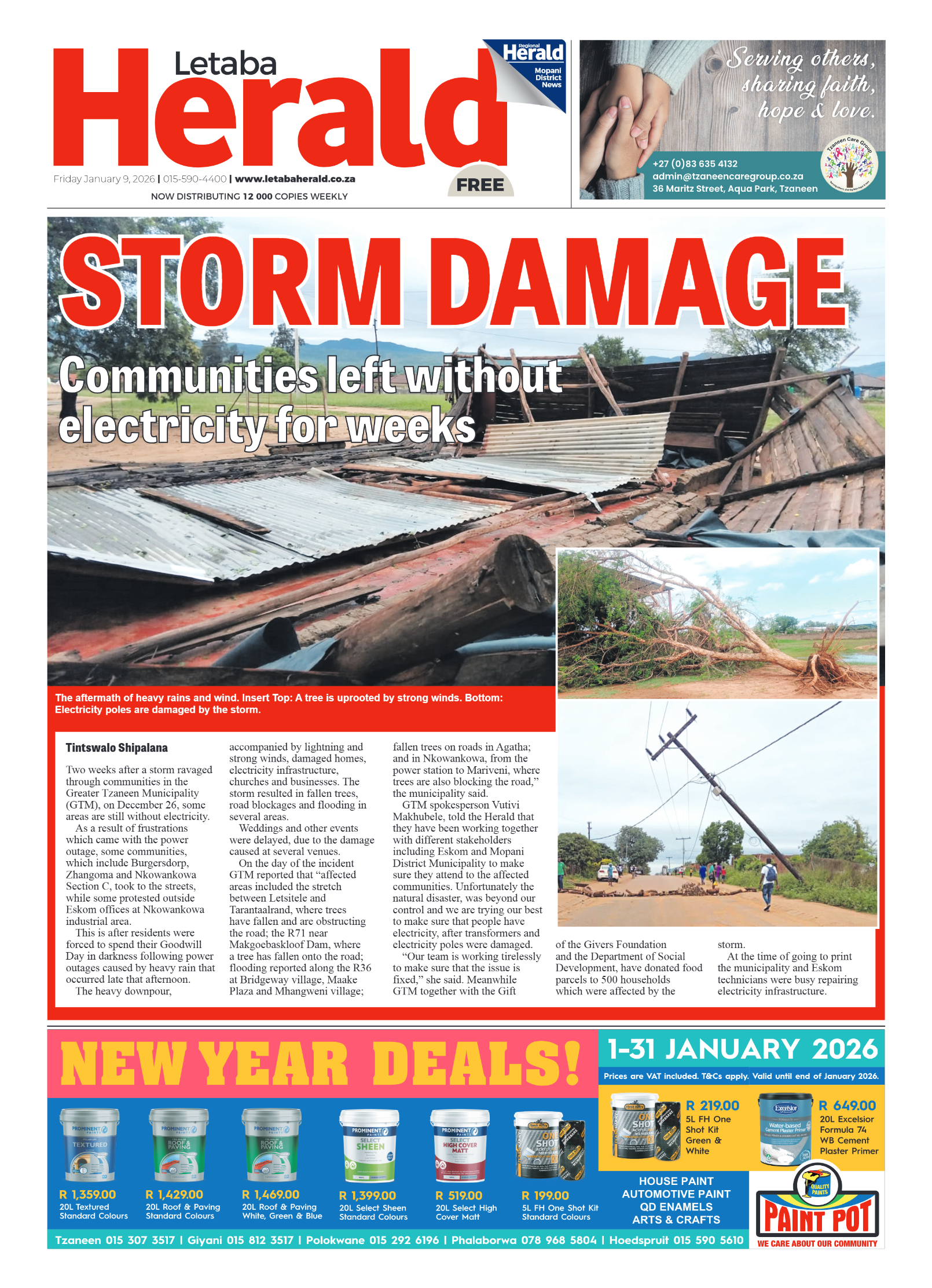 Letaba Herald page 1