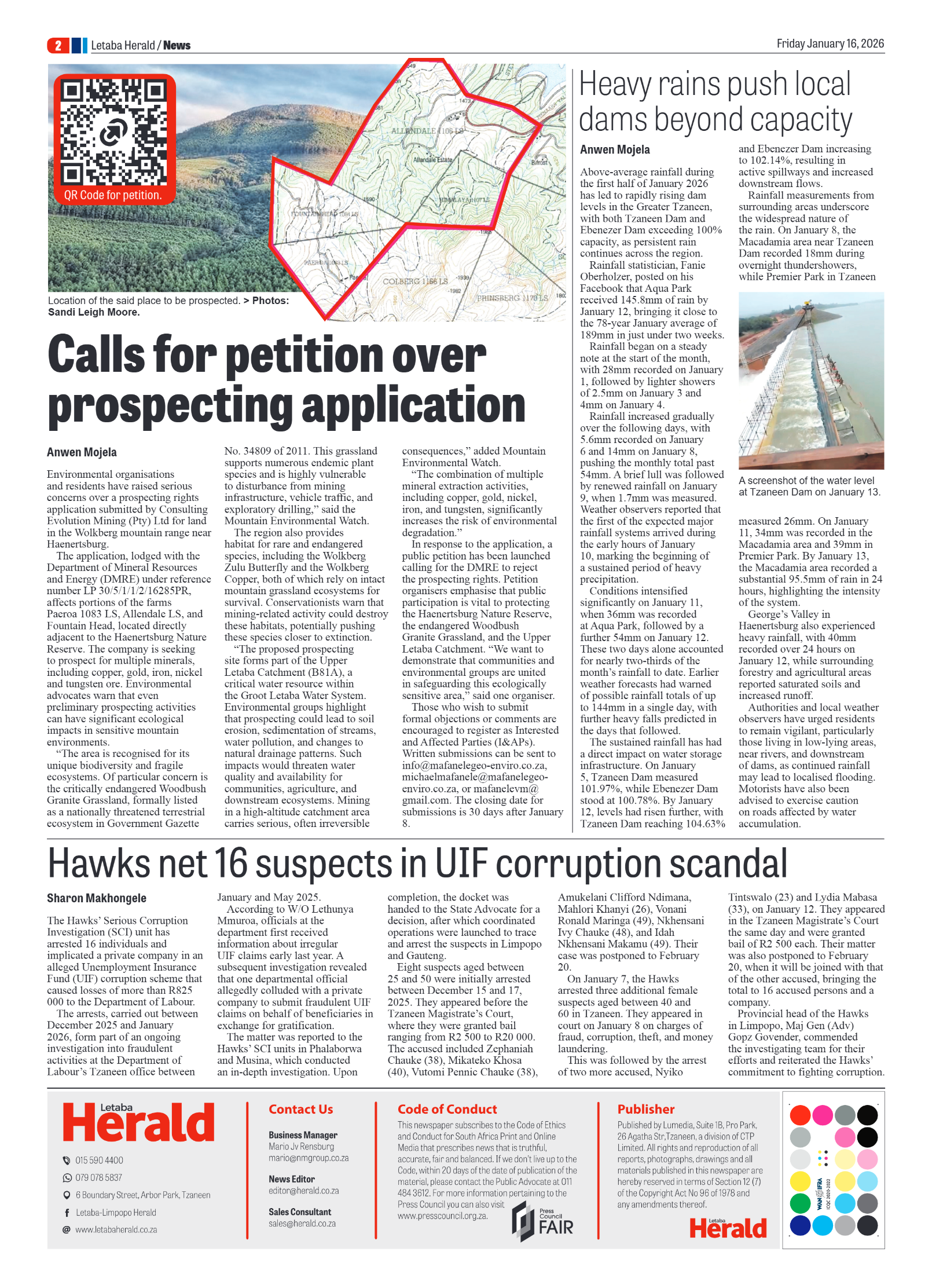 Letaba Herald 16 Jan 2026 page 2