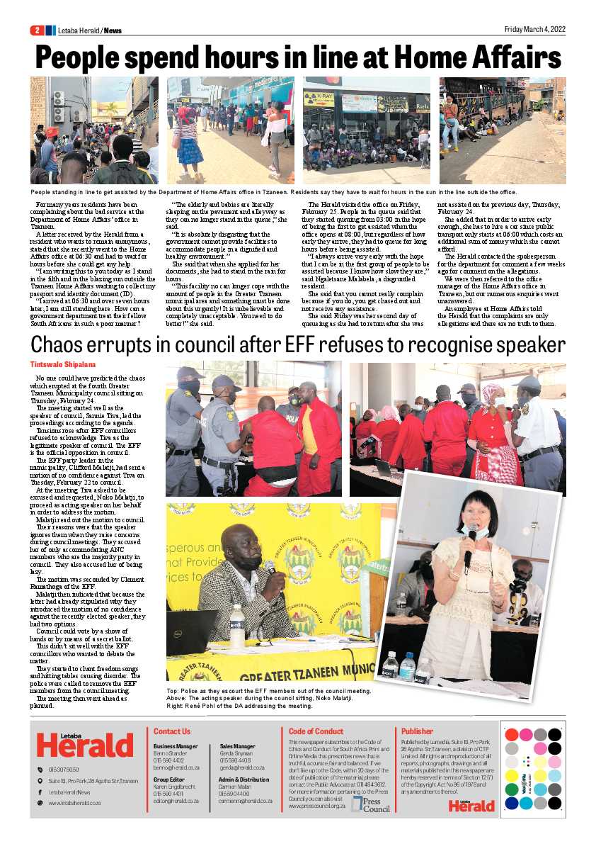 Letaba Herald 04 Mar 2022 page 2