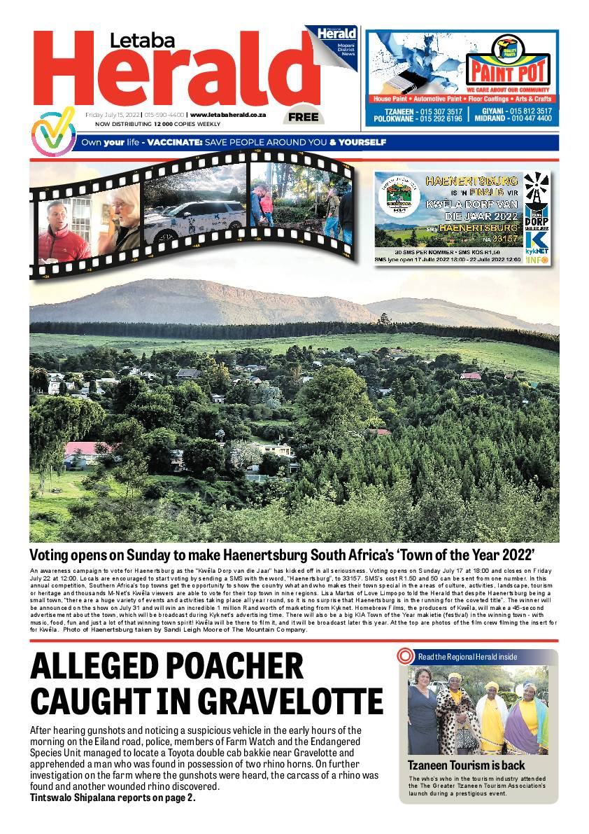 Letaba Herald page 1