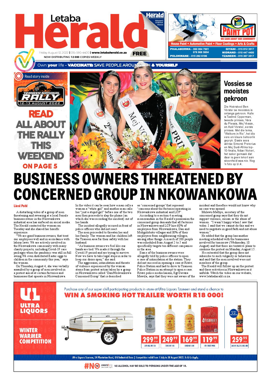 Letaba Herald page 1