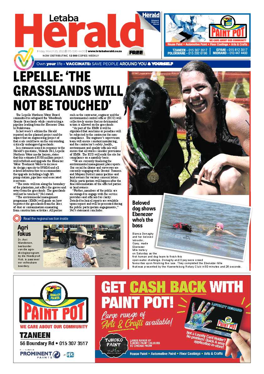 Letaba Herald page 1