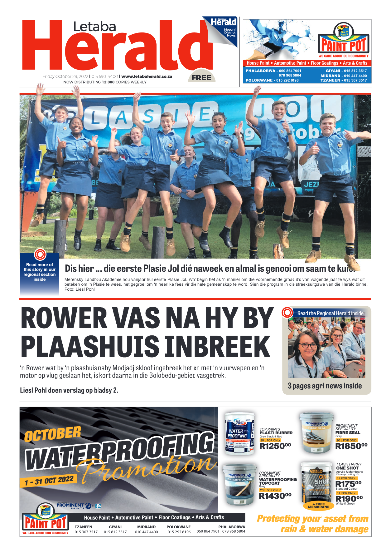Letaba Herald page 1