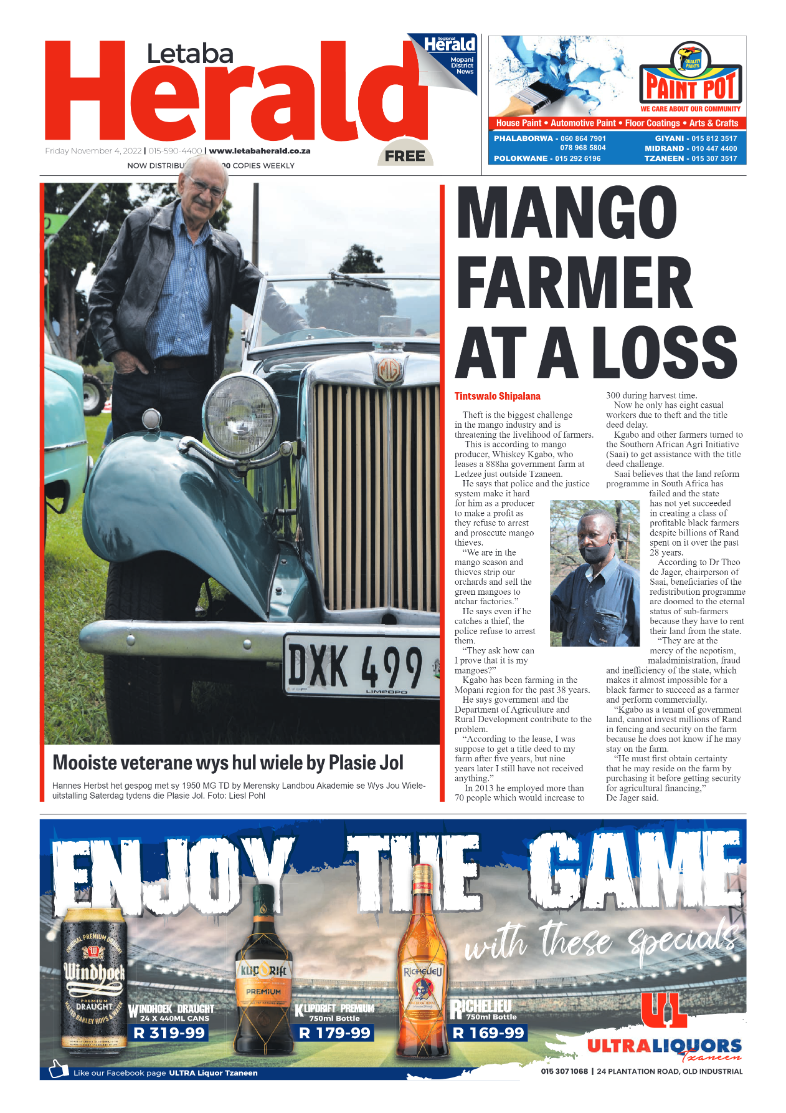 Letaba Herald page 1