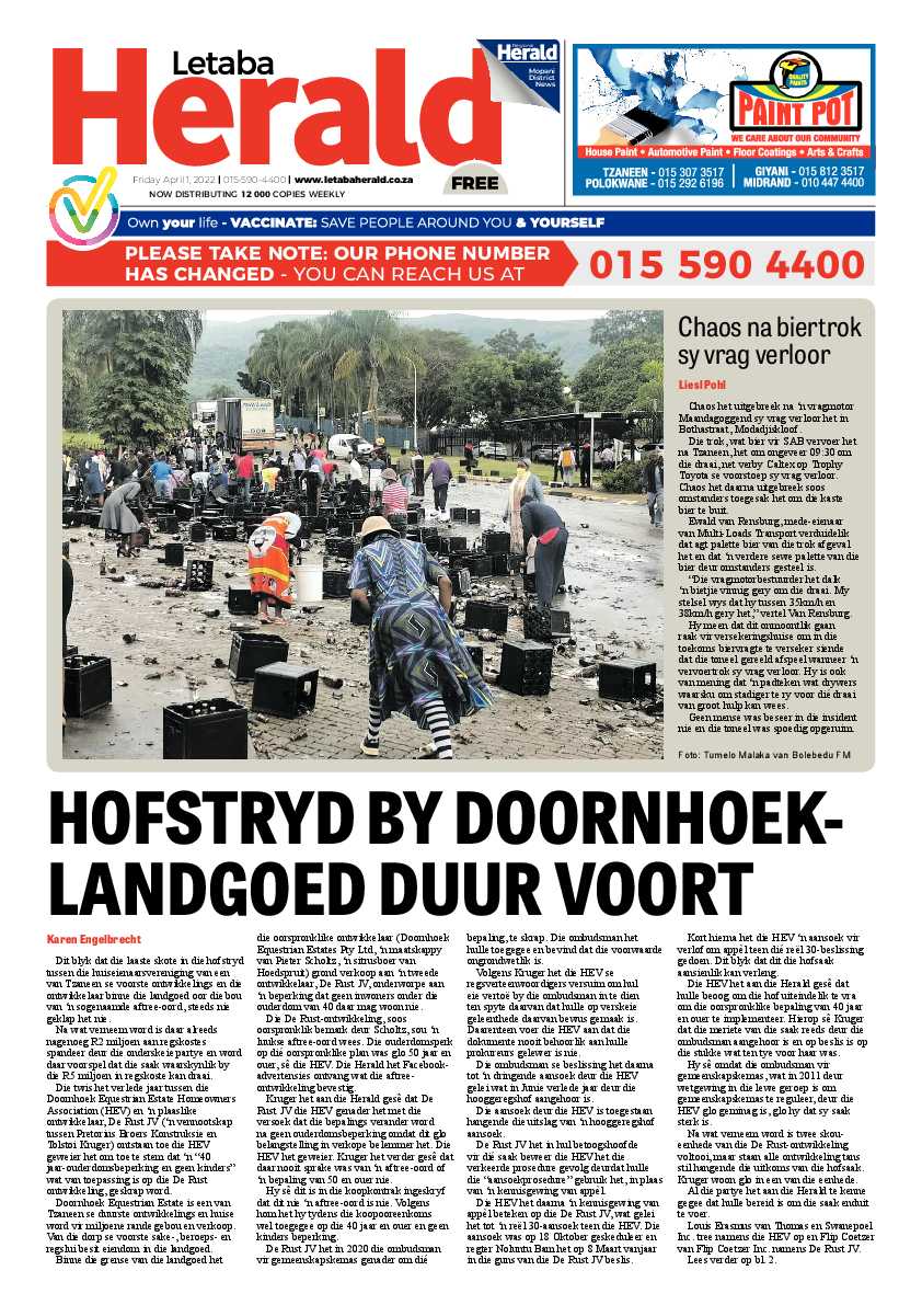 Letaba Herald page 1