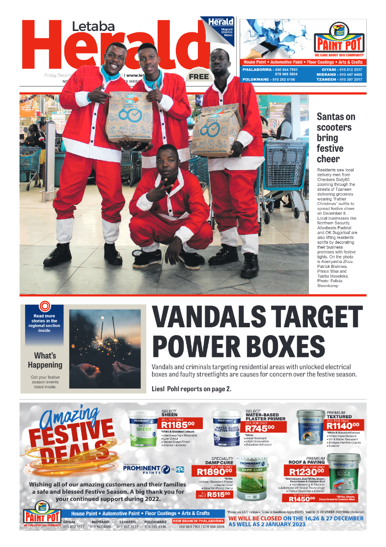 Letaba Herald page 1