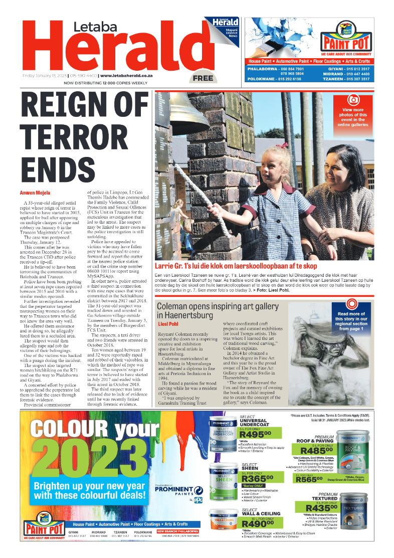 Letaba Herald page 1