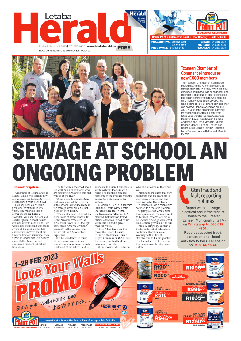 Letaba Herald page 1
