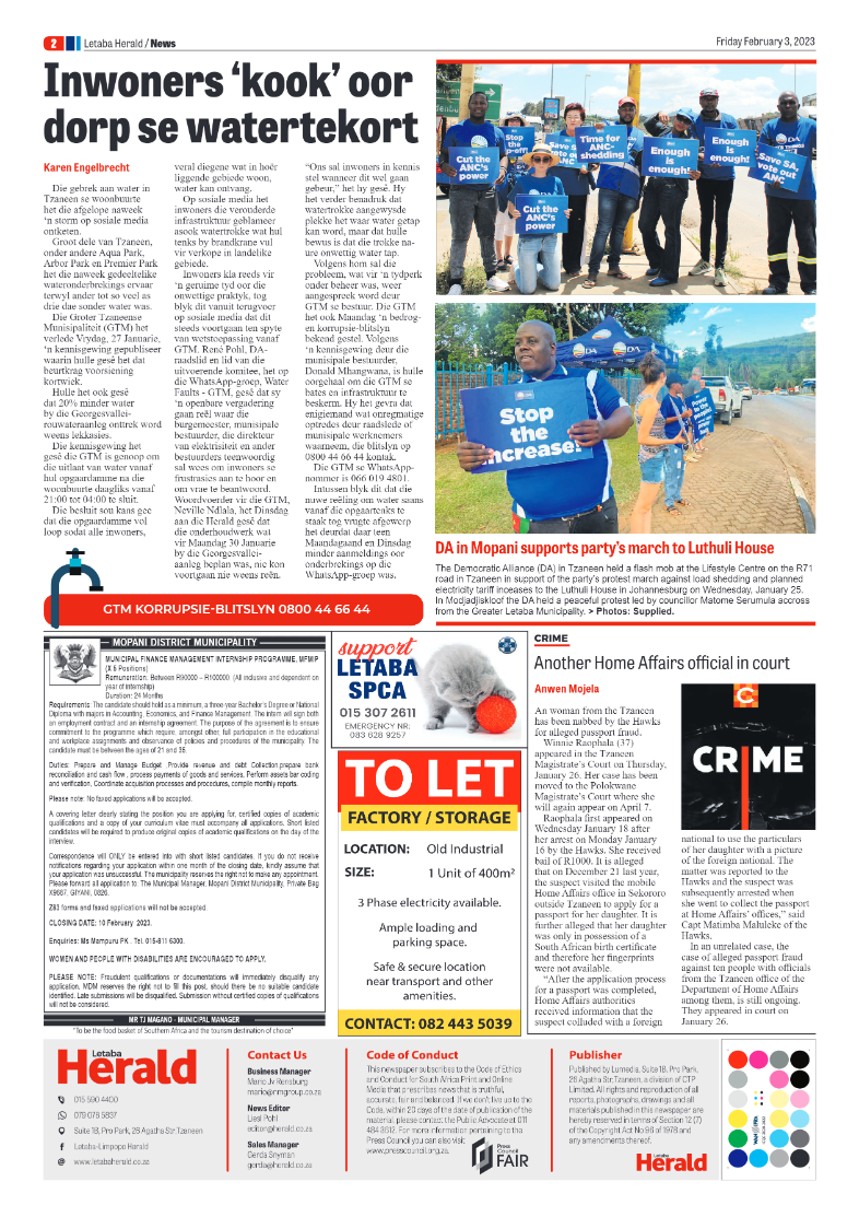 Letaba Herald page 2
