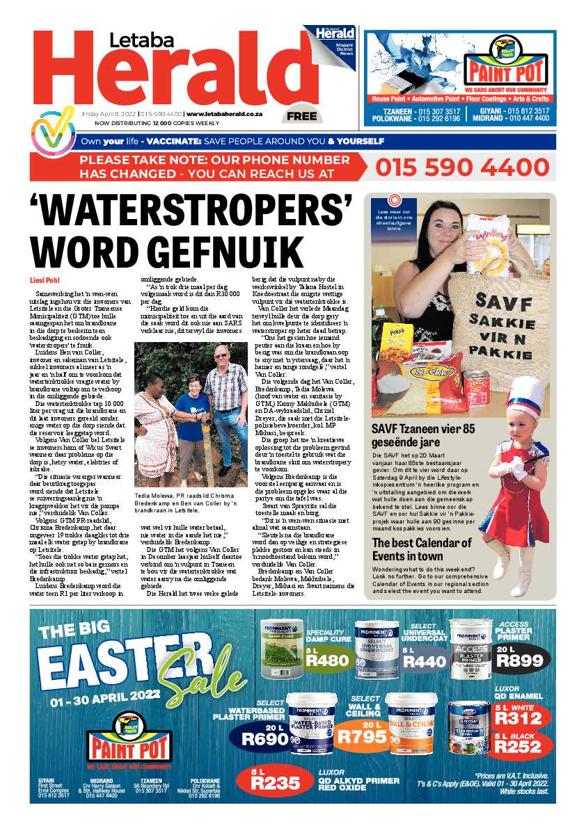 Letaba Herald page 1