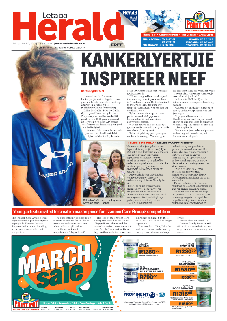 Letaba Herald page 1
