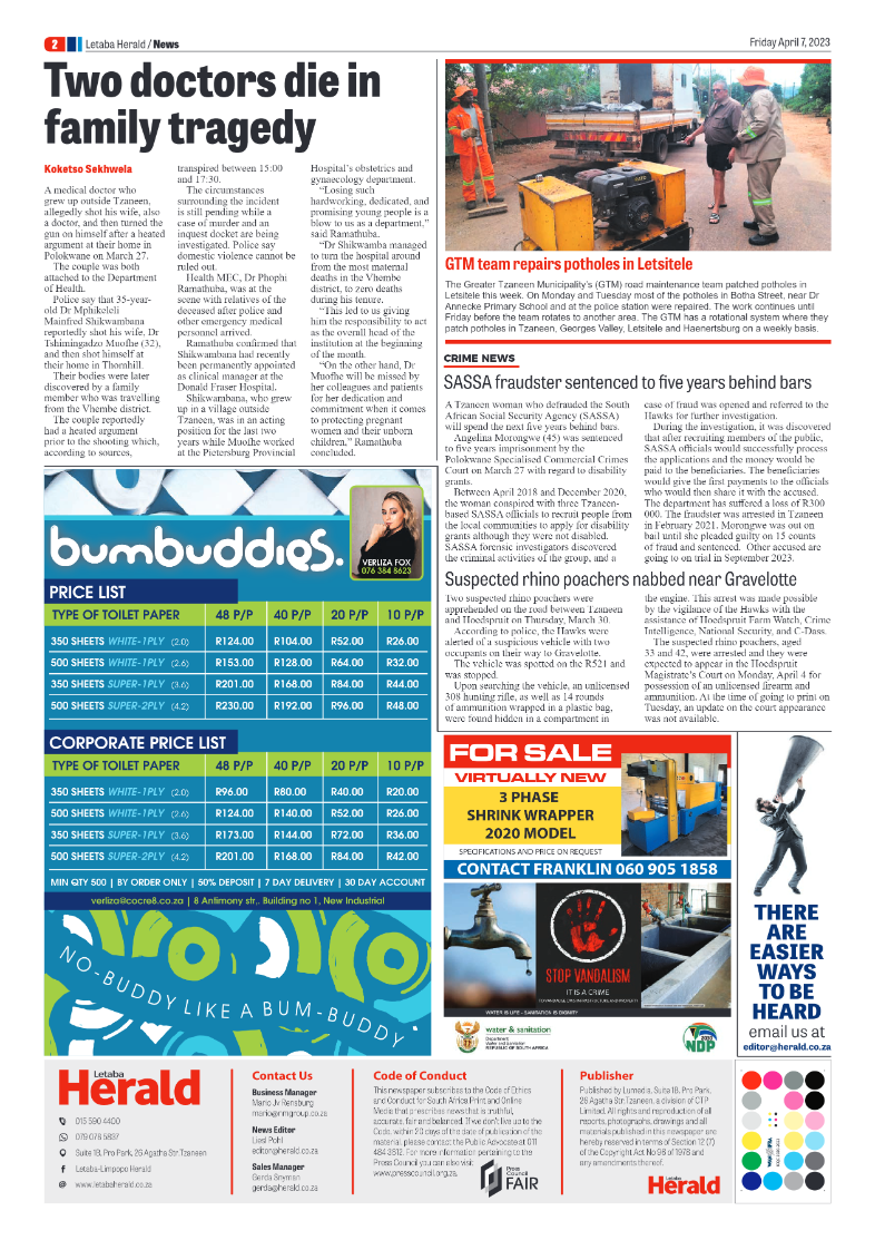 Letaba Herald page 2