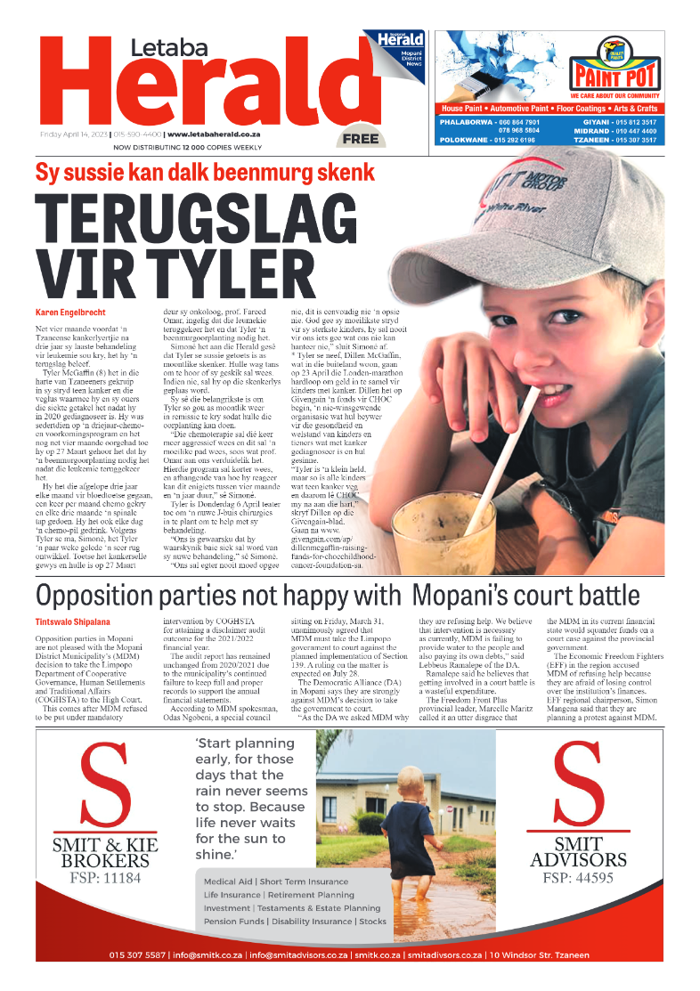 Letaba Herald page 1