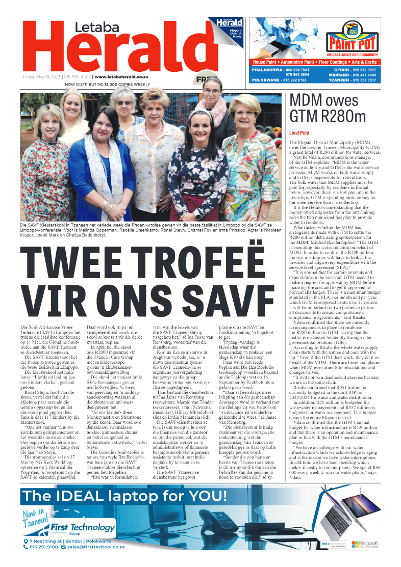Letaba Herald page 1