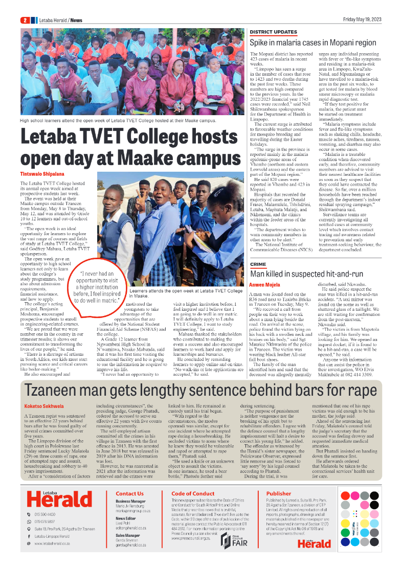 Letaba Herald page 2