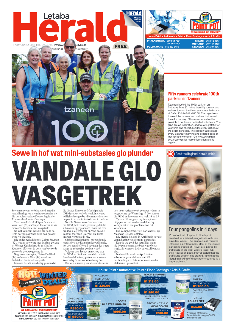Letaba Herald page 1