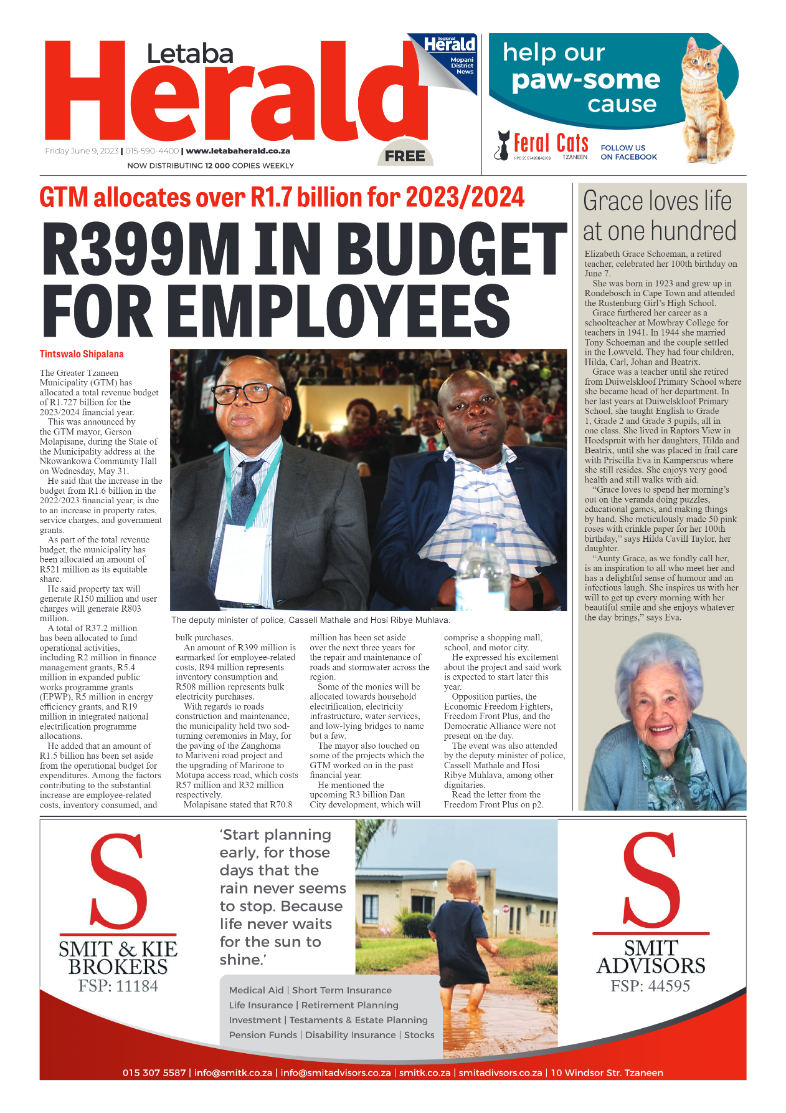 Letaba Herald page 1