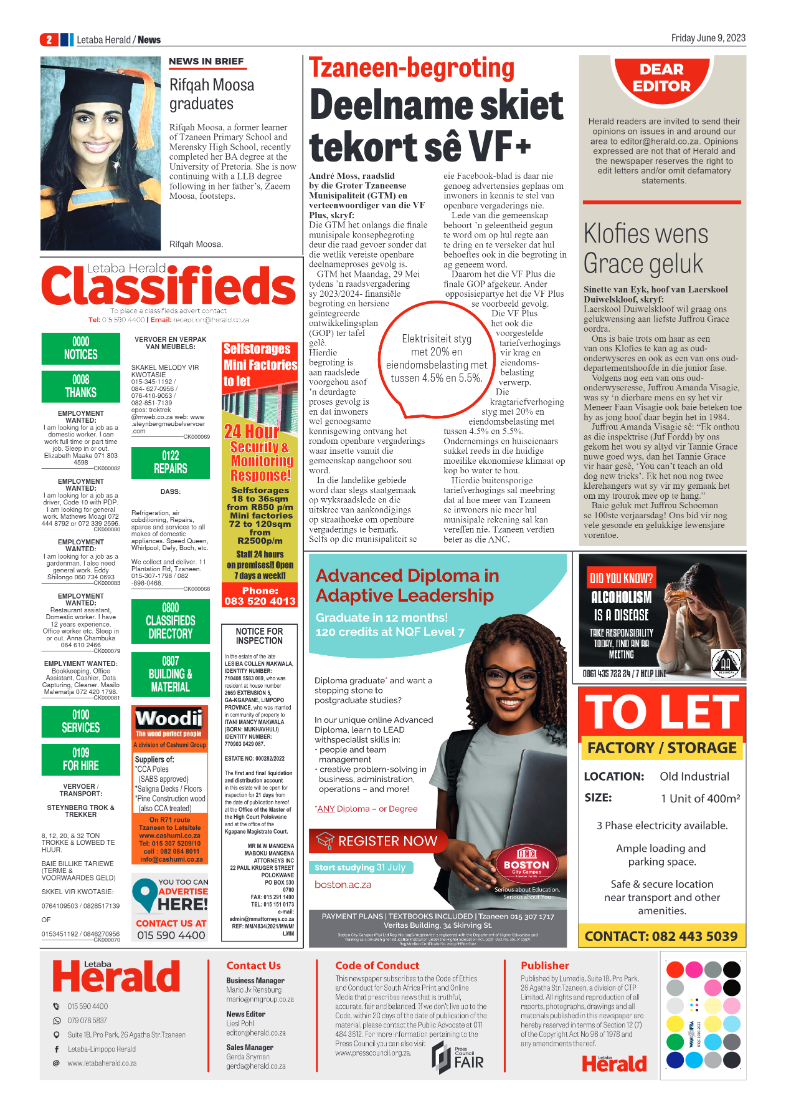 Letaba Herald page 2