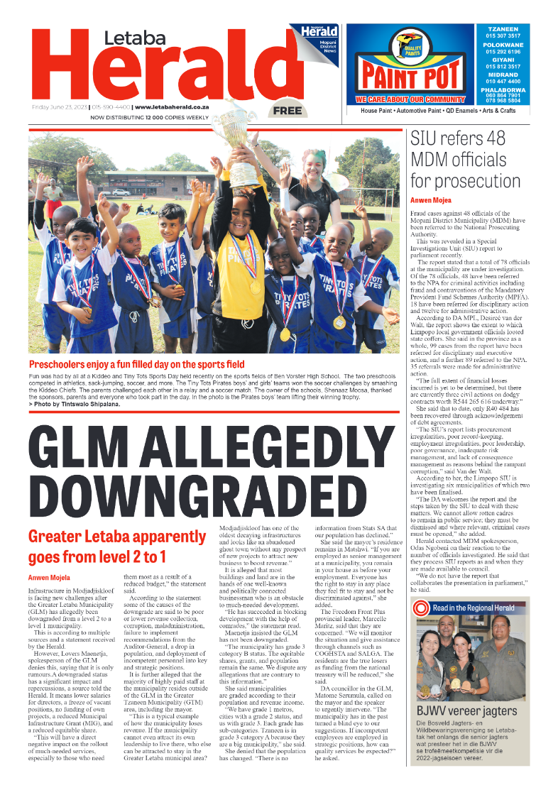 Letaba Herald page 1