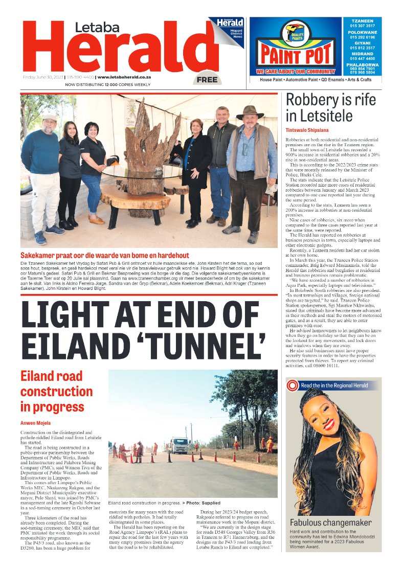 Letaba Herald page 1