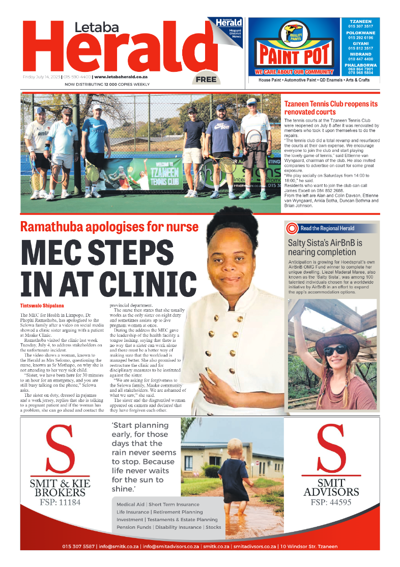 Letaba Herald page 1