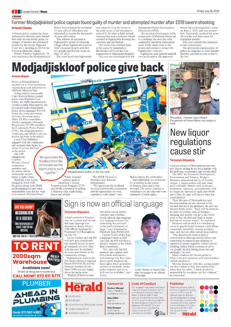 Letaba Herald page 2