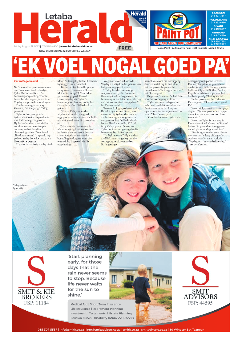 Letaba Herald page 1