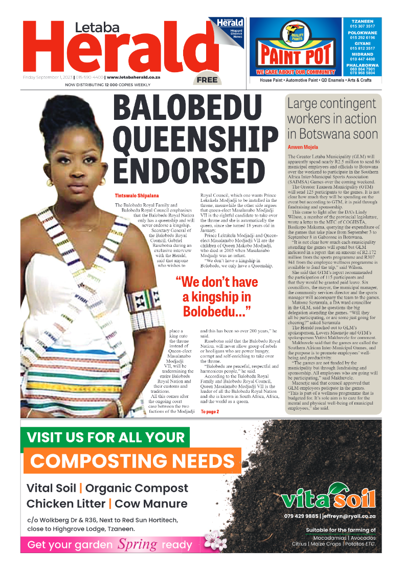 Letaba Herald page 1