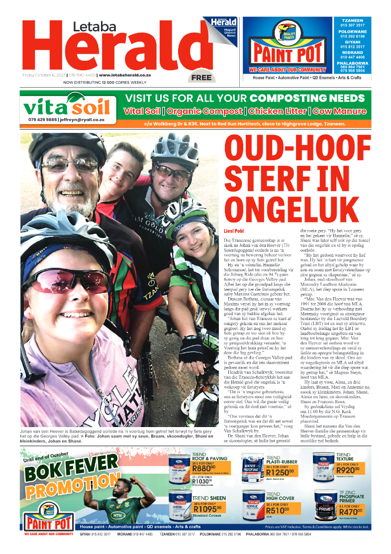 Letaba Herald page 1