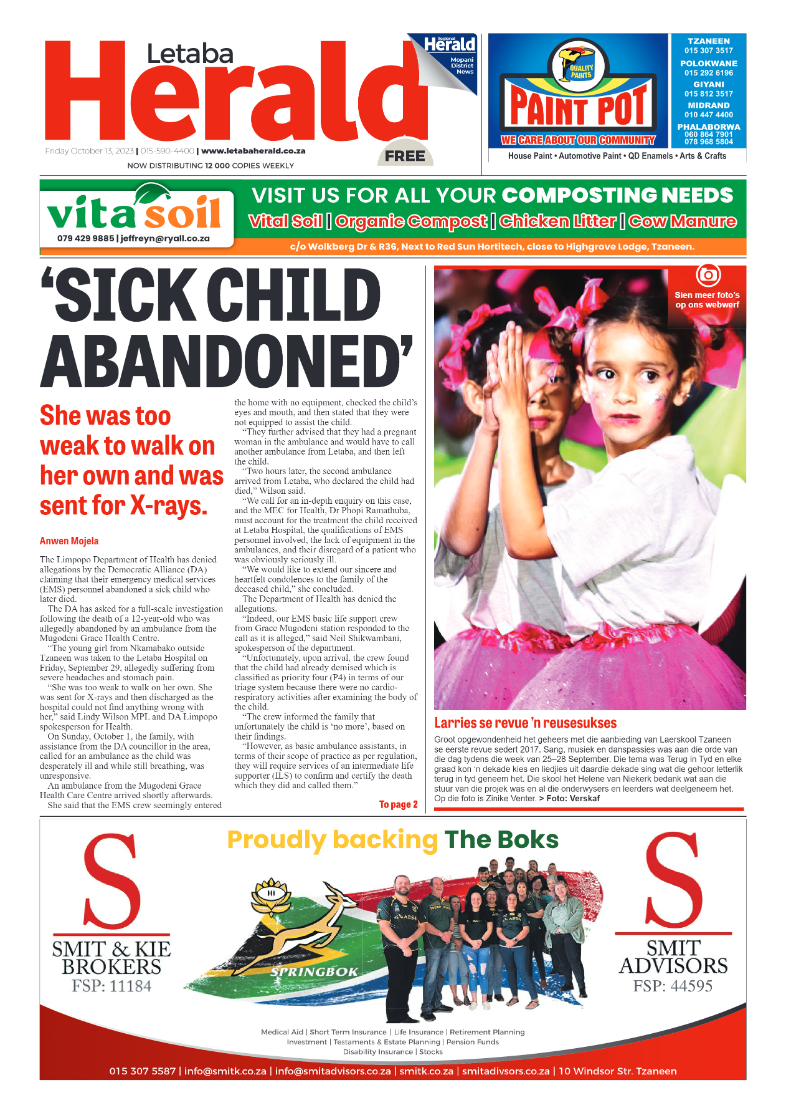 Letaba Herald page 1