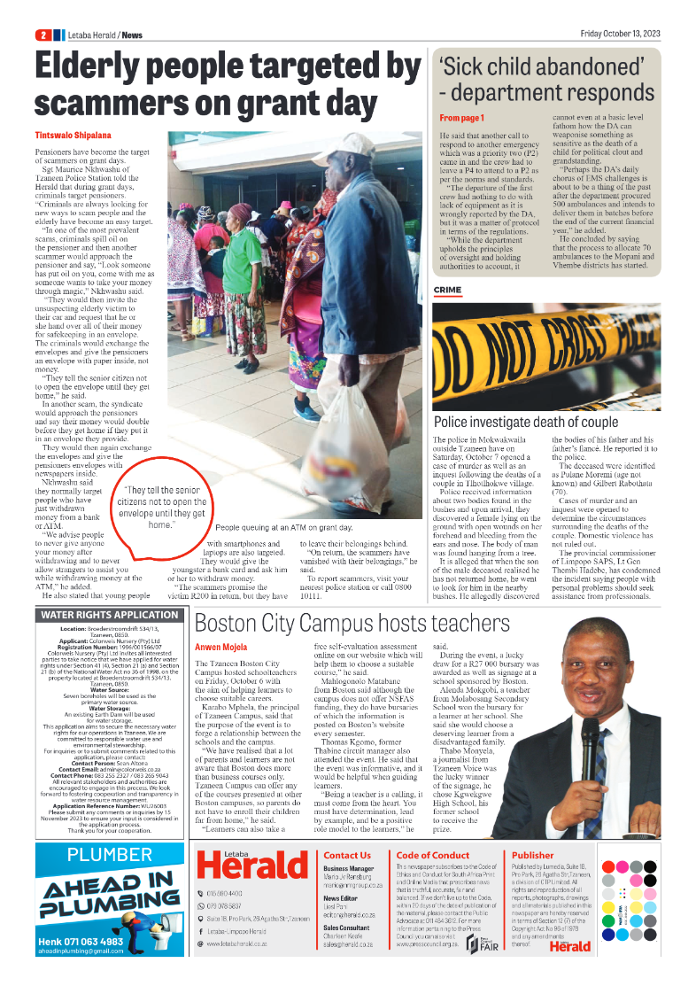 Letaba Herald page 2