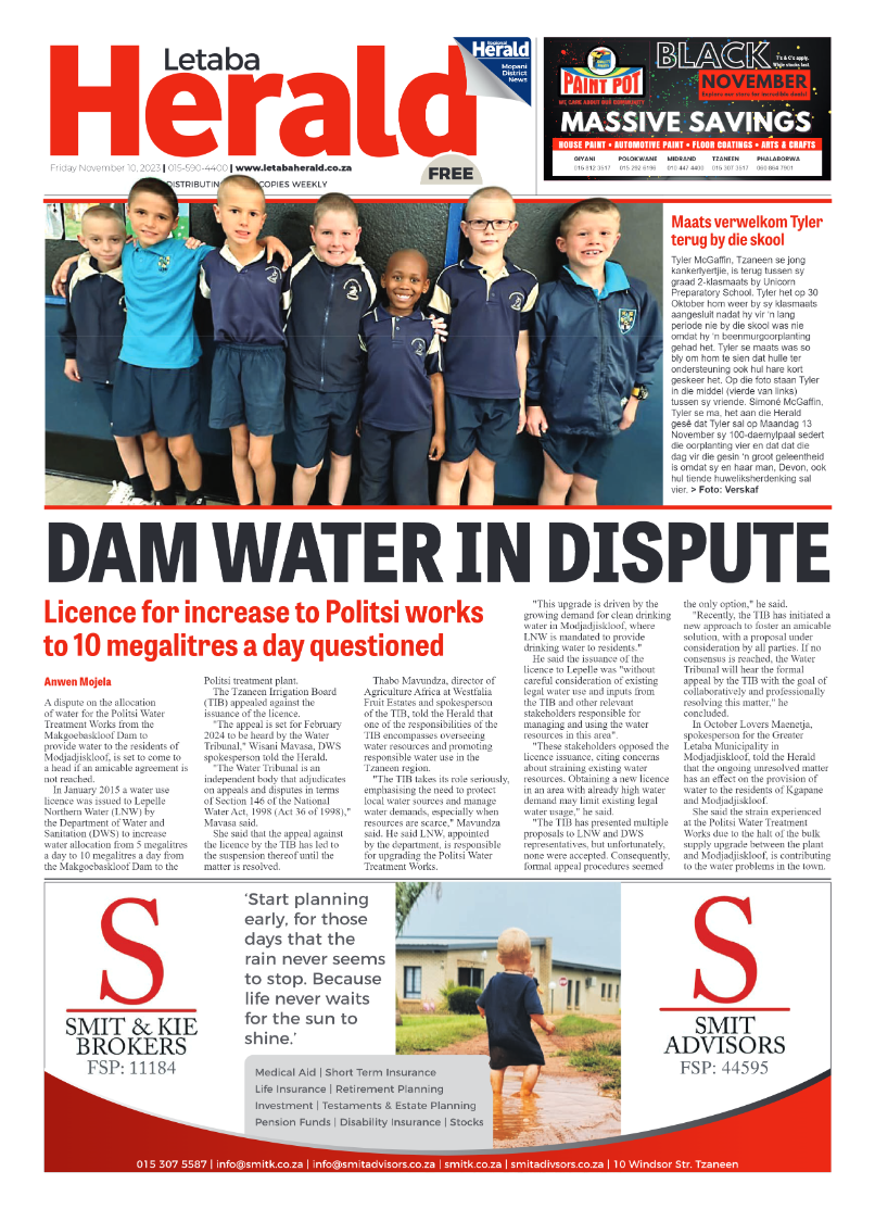 Letaba Herald page 1