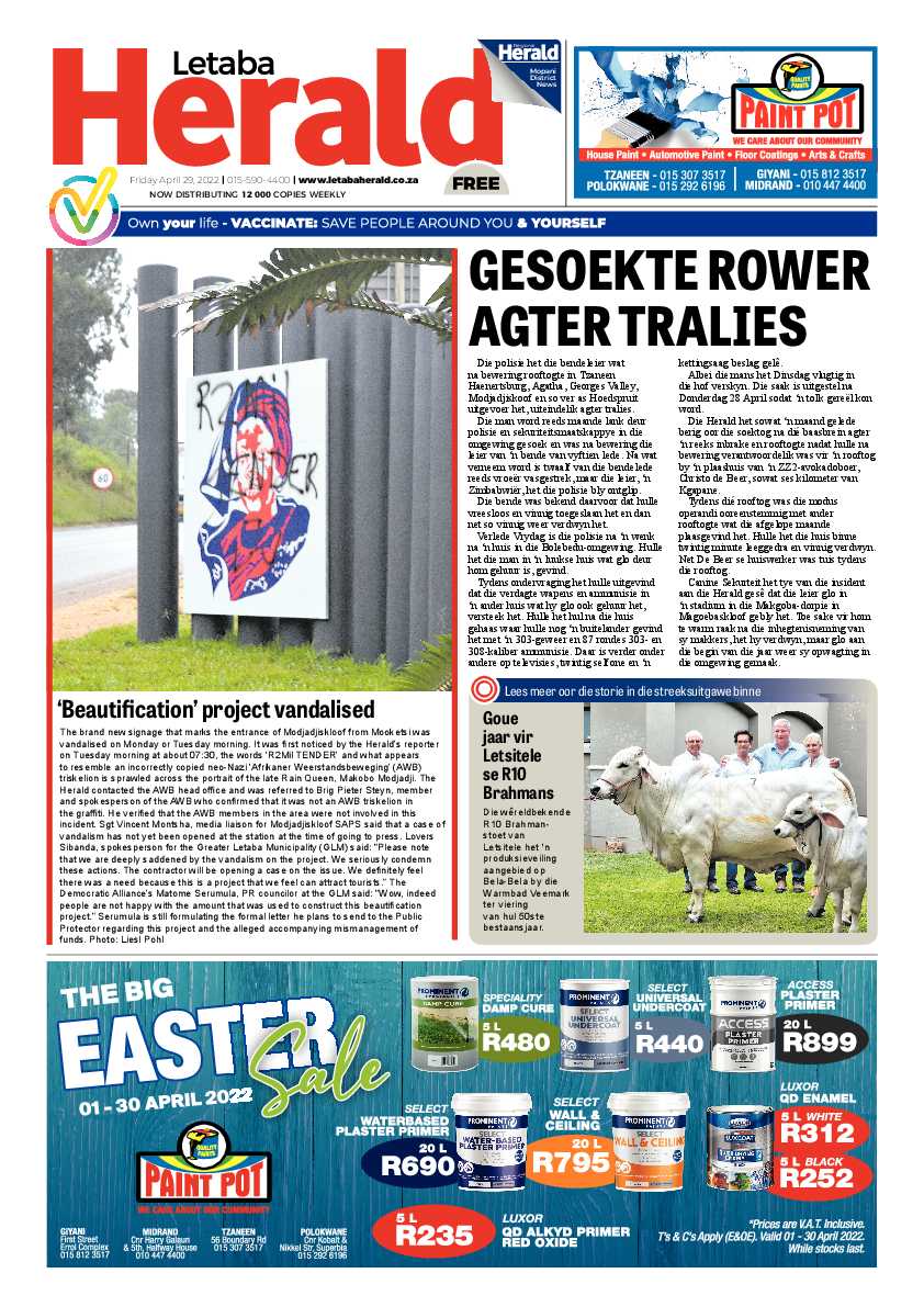Letaba Herald page 1